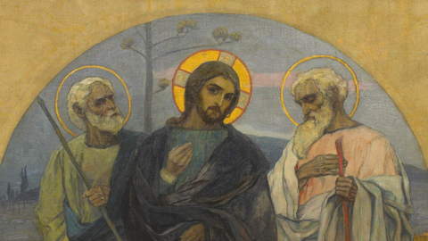 Явление воскресшего Иисуса Христа двум ученикам на пути в Эммаус