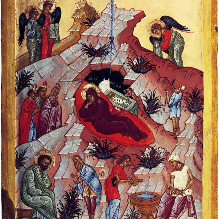 Рождество Христово с избранными святыми