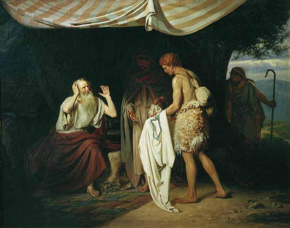 Иаков узнает одежды Иосифа