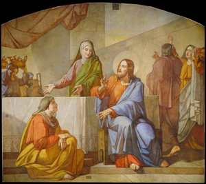 Христос в доме Марфы и Марии
